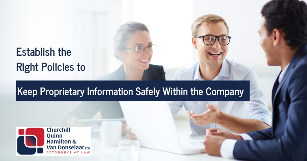 Protect company information