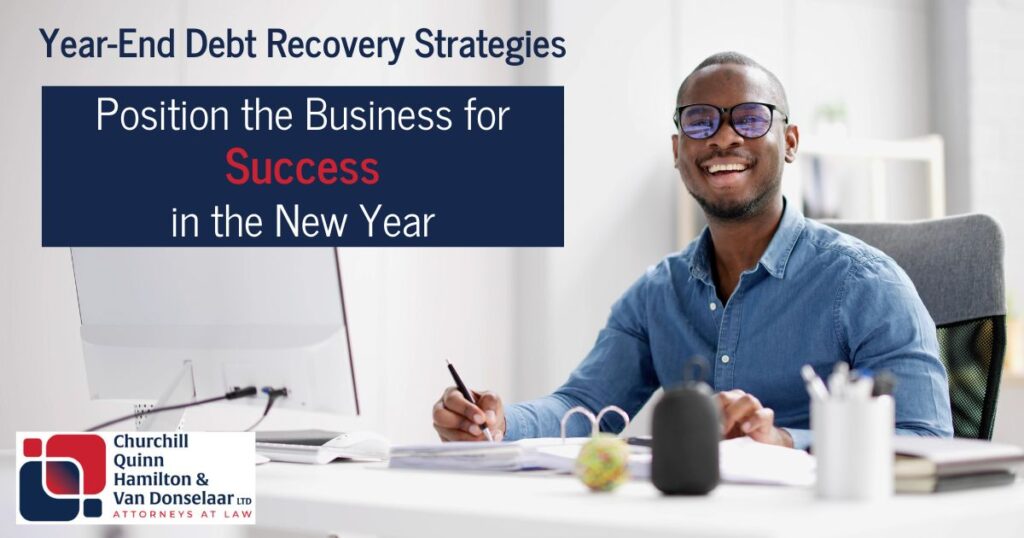 recover business debts at year end