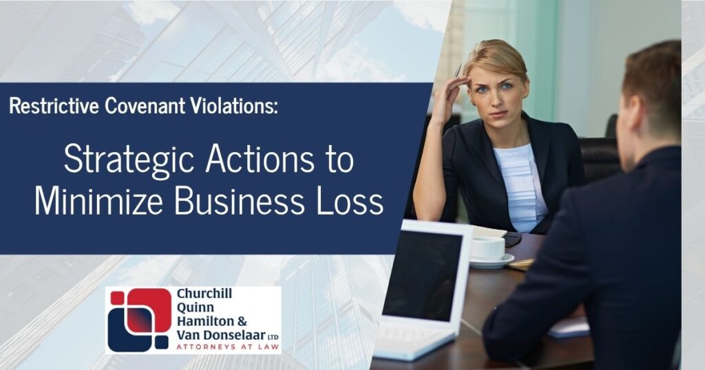 restrictive covenant agreement violations