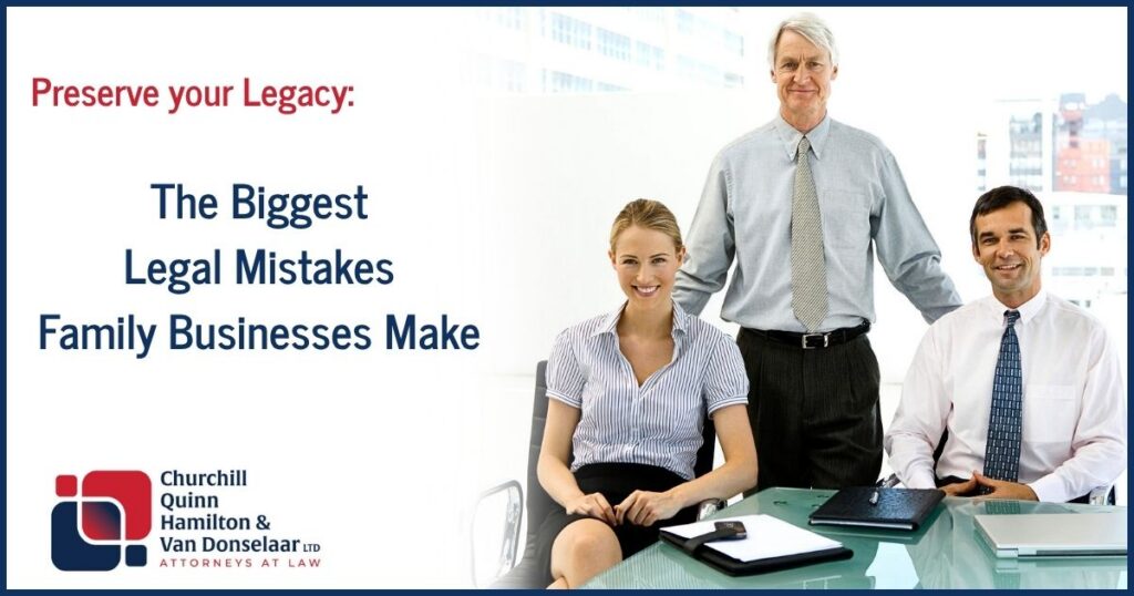 family business legal challenges