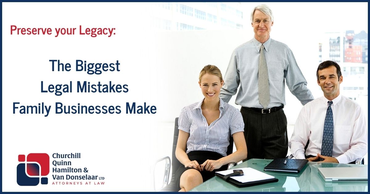 family business legal challenges